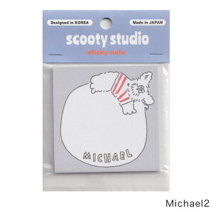 scooty studio 付箋 スクエア 30枚入 24個までメール便可能 大阪フロンティア M在庫-2-F2
