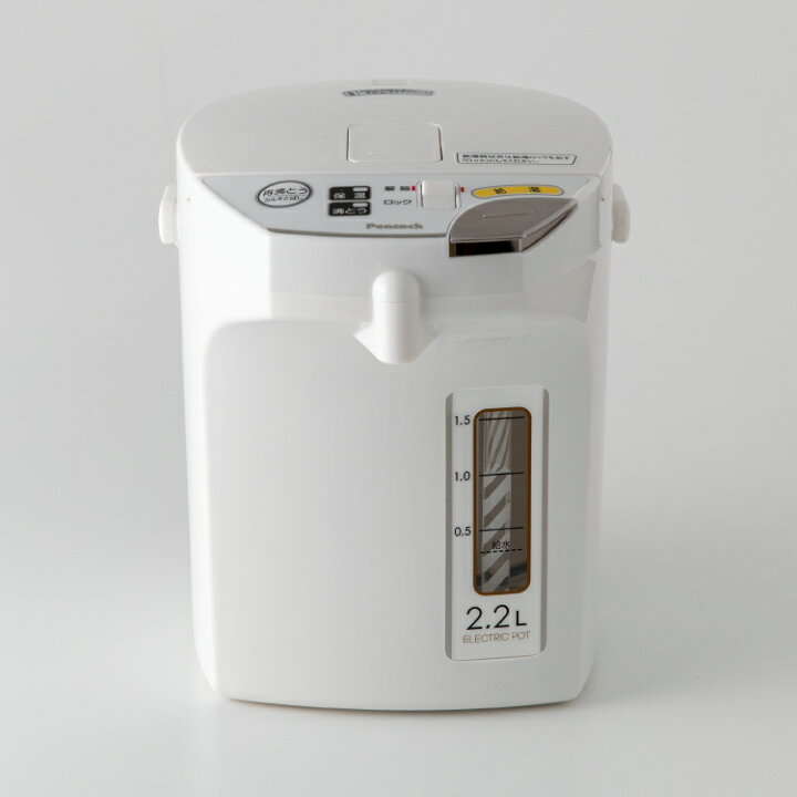 楽天市場】【公式】ピーコック 電気ポット 2.2L おしゃれ 電気ポット