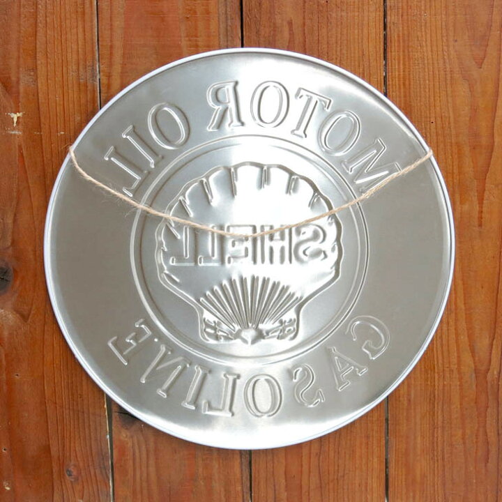 楽天市場 アメリカン雑貨 サインプレート ブリキ看板 丸 Shell シェル Usa ガレージ インテリア アメリカンヴィンテージ Bike 車 カリフォルニア ダイナー Gas Oil The Colors