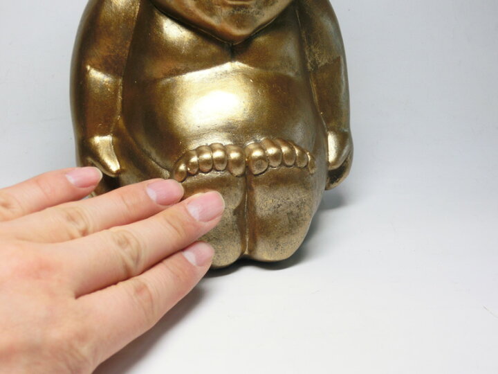 楽天市場】開運 ビリケン (高さ約20.5cm）Mサイズ 卓上サイズ 中 
