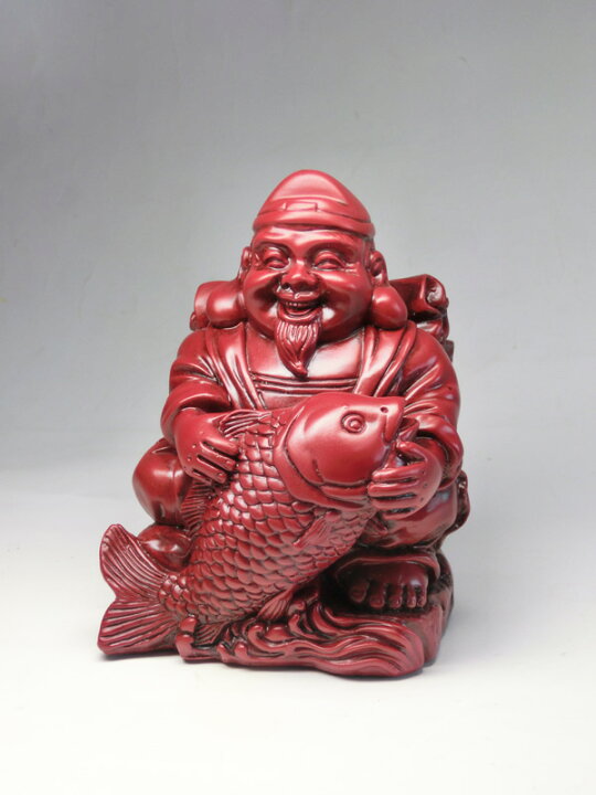 楽天市場】金運 上昇願い好運呼び込む 寿山石 恵比寿 像 (高さ約10.5cm 