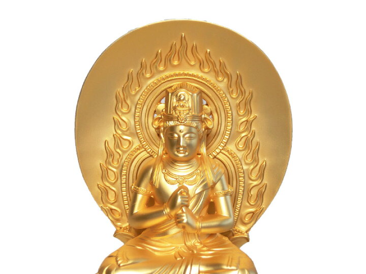 楽天市場】金色 大日如来 座像（純金メッキ）＜仏像・風水開運置物 