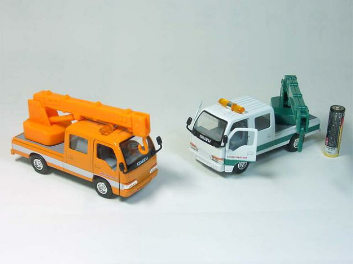 楽天市場】いすゞ トラック エルフ ( クレーン車 )【 プルバック式 