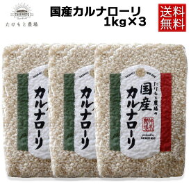 [ 3袋セット ] 送料無料 国産カルナローリ米 1kg ×3袋 たけもと農場 イタリア米 白米 リゾット米 初めてでも美味しく　【常温】