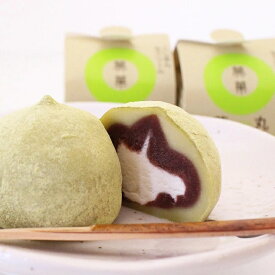 【2箱売り】茶丸 8個入×2箱 | 抹茶 大福 クリーム あんこ 愛媛県 まっちゃ だいふく ちゃまる