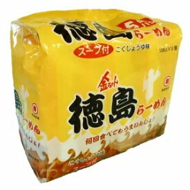 徳島製粉 金ちゃん徳島らーめん5個パック 106gX5 まとめ買い(×6)|4904760015051