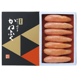 送料無料 お歳暮 御歳暮 ギフト 贈り物 贈答 プレゼント ソーシャルギフト｜かねふく 無着色辛子明太子 102845