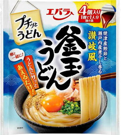 エバラ プチッとうどん 釜玉うどん 23g×4 まとめ買い(×6)|4901108014516(夏)(n)