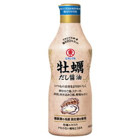 ヒガシマル　牡蠣だし醤油 400ml　まとめ買い（×6）(n)