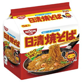 日清食品 日清焼そば 5食入り 100g×5 まとめ買い(×6)|4902105051238(012956)(n)