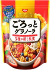 日清シスコ ごろっとグラノーラ5種の彩り果実 400g まとめ買い(×6)