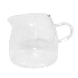 Ska vi fica？ ミルクピッチャー（クリア）ガラス製 耐熱 【食器 クリーマー ミルク ピッチャー ミルクポット シンプル 透明 ギフト】【電子レンジ・食器洗浄機 対応】