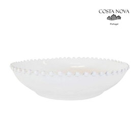 COSTA NOVA パスタプレート Ф23cm 「PEARL」 ストーンウェア ポルトガル製 食器 お皿 洋食器 中皿 大皿 カレー皿 【 電子レンジ・オーブン・食器洗浄機 対応 】