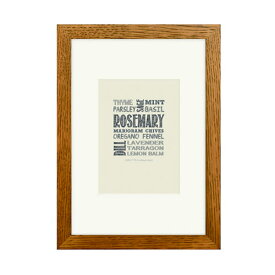 Nature フォトフレーム （A4サイズ / ブラウン）W24cm×H33cm ウェルカムスペース 写真 木製 額縁 ピクチャーフレーム スタンド ディスプレイ ウォールフレーム