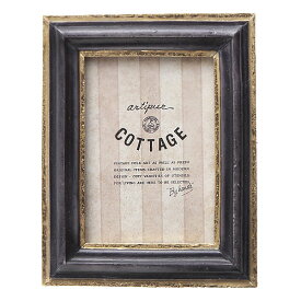 Classical アンティーク フォトフレーム レクタングル（ネイビー） 9.5cm×12cm ウェルカムスペース 写真 フレーム 額縁 インテリア ディスプレイ 立て掛け 卓上 壁掛け ウォールフレーム スタンド 【 最強配送 】