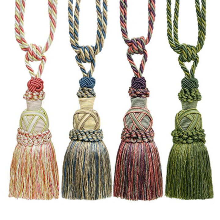 楽天市場】ROUET TASSEL カーテン タッセル 「ミルフィーユ」 （全4色 