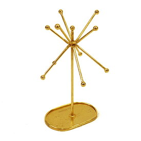 in Bloom アクセサリースタンド ≪ラジアルL≫ H11.5cm アンティーク ゴールド アクセサリー ディスプレイフック