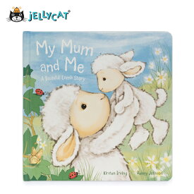 Jellycat ジェリーキャット 「 My Mum and Me Book 」 英語 絵本 ぬいぐるみ ラム ひつじ Bashful 女の子 男の子 贈り物 プレゼント 子供 キッズ ベビー リトルミーブック 【 出産祝い 誕生日 1歳 2歳 3歳 】【メール便送料無料】