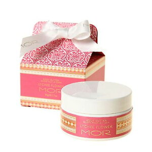 MOR (モア) ボディーバター 「ライチフラワー」 リトルラグジュアリーズ ボディクリーム 【 ギフト プレゼント 誕生日 お返し 】