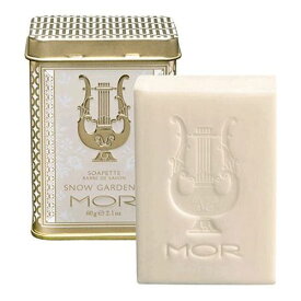MOR (モア) プチソープ 「スノーガーデニア」 リトルラグジュアリーズ 石鹸 【 ギフト プレゼント 誕生日 お返し 】