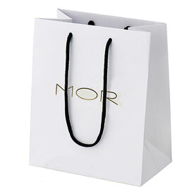 MOR（モア）オリジナル 手提げ紙袋 ブランドショッパー