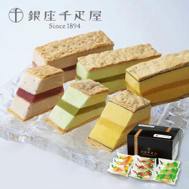 銀座千疋屋 銀座 ミルフィーユアイス 9個 アイスクリーム ケーキ お菓子 スイーツ お取り寄せ ギフト 冷菓 果物 ギフトセット 【 内祝い 出産内祝い 結婚内祝い お返し 御礼 挨拶 贈答品 誕生日 記念日 結婚記念日 クリスマス パーティ 冷凍 】