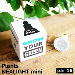ϗtA 琬Cg ~j K戵X zCg WHITE PLANTS NEXLIGHT mini PAR16 5w 1_ A琬Cg LED Cg Vi Cg ȃGl 琬 E17 PlantsNEXLIGHT vclNXCg lNXCg