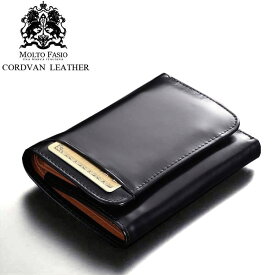 MOLTO FASIO モルトファッシオ 財布 さいふ wallet レザー シンプル メンズ ブラック mf-07