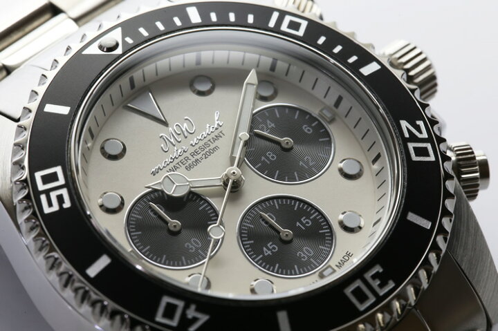 楽天市場 気圧防水 ダイバーズ クロノグラフ 腕時計 メンズ 日本製 ハシエンダ