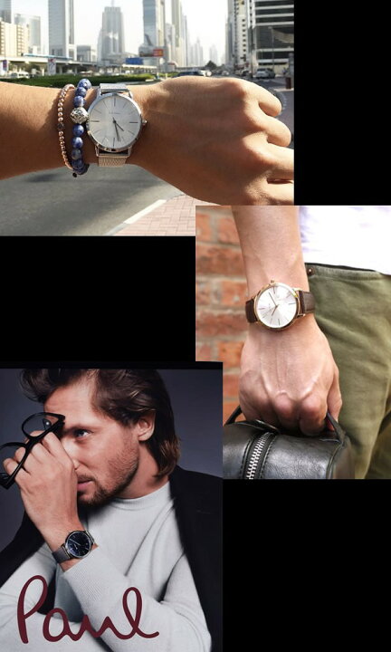 楽天市場】ポールスミス Paul Smith 腕時計 メンズ 革ベルト MA 41mm 