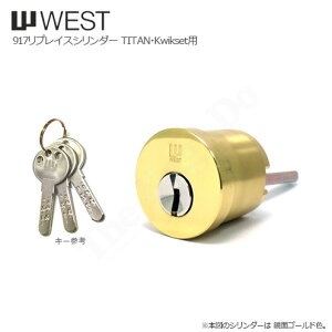 y11/27 01:59 SiP10{zWEST 917-TITAN WT-1 ʃS[hF L[3{t TITAN/Kwikset^Cvp V_[yEGXg iz