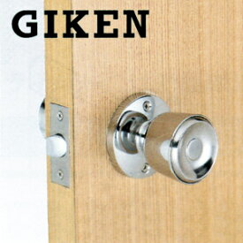 【6/11 01:59迄 全品P10倍】GIKEN ホーム空錠 赤箱 扉厚28-45mm BS60mm 室内用 握り玉錠 左右勝手兼用【技研 メンテナンス 部品】【GATE 同形品互換性有り】