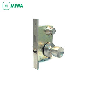【10/27 09:59迄 全品P10倍】MIWA U9 MHSD-1 握り玉錠 扉厚33-41mm キー3本付 左右勝手兼用 MHSシリーズ ノブD型【美和ロック ミワ メンテナンス部品】