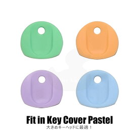 【9/11 01:59迄 エントリーでP10倍】フィットインキーカバー パステル 単品 シリコン製 カバー【Fit in Key cover Pastel】