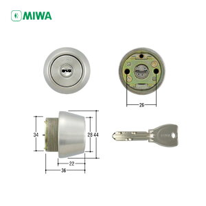 MIWA PR TE22.CY ����37-41mm ST �V���o�[�F �L�[3�{�t LSP�^�C�v�p PR�V�����_�[�y���a���b�N �~�� �����e�i���X���i�z