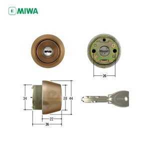 MIWA PR TE22.CY ����37-41mm CB �u�����Y�F �L�[3�{�t LSP�^�C�v�p PR�V�����_�[�y���a���b�N �~�� �����e�i���X���i�z