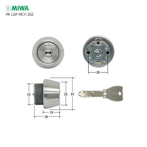 �y4/10 01:59�� �S�iP10�{�zMIWA PR TE24.CY ����28-36mm ST �V���o�[�F �L�[3�{�t LSP�^�C�v�p PR�V�����_�[�y���a���b�N �~�� �����e�i���X���i�z