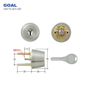 [�e�[������34] GOAL V-TX 34-30 11 �V�� �V���o�[�F �L�[3�{�t TX�^�C�v�p V18�V�����_�[�yGCY-237�z�y�S�[�� �����e�i���X���i�z