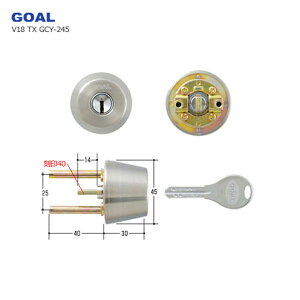 [�e�[������40] GOAL V-TX 40-37 11 �V�� �V���o�[�F �L�[3�{�t TX�^�C�v�p V18�V�����_�[�yGCY-245�z�y�S�[�� �����e�i���X���i�z