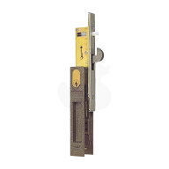WEST 引戸錠 406-H0405-BM 扉厚21-29mm ブロンズ色 キー3本付 TOSTEM,不二サッシ等 アルミサッシ 戸先錠…
