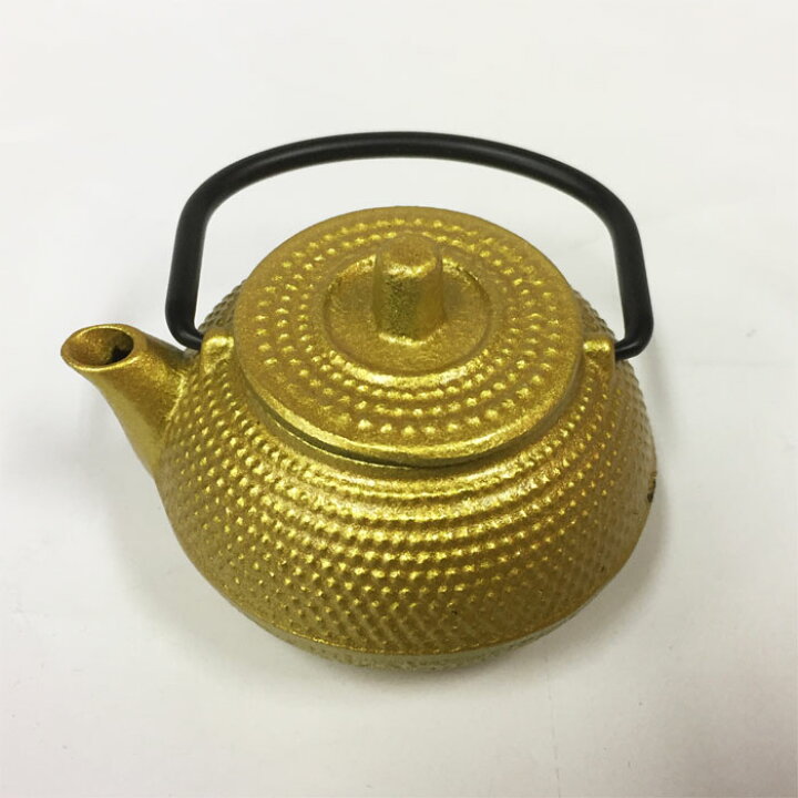 楽天市場】THE-SECRET-GARDEN シノワズリ 南部鉄器風 急須 金 【中国 