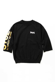 LONSDALE ロンズデール 【SY32コラボモデル】 SY32 COLLABORATION CUT OFF SWEAT SHIRT メンズ プルオーバーシャツ プルオーバー シャツ ロンT Tシャツ ボクシング