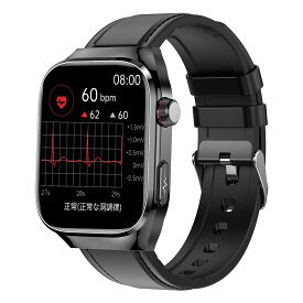 【本日,ポイント2倍 】 スマートウォッチ 日本正規品 MedicTec AI Watch 2Pro 脈波測定 健康管理 iPhone Android 連携 睡眠モニタリング 血中酸素 防水 通話機能 メンズ レディース スマートブレスレット 運動自動識別 長時間バッテリー 父の日 母の日 敬老の日