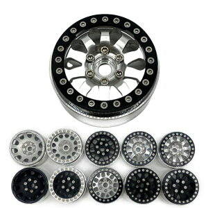 4�Z�b�g RC�N���[���[�z�C�[������ 1.9�C���` 1:10 �Z�p12mm SCX10 TRX4 CC02 �^�ԁF10103