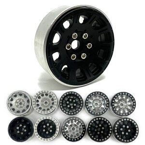 4�Z�b�g RC�N���[���[�z�C�[������ 1.9�C���` 1:10 �Z�p12mm SCX10 TRX4 CC02 �^�ԁF60107