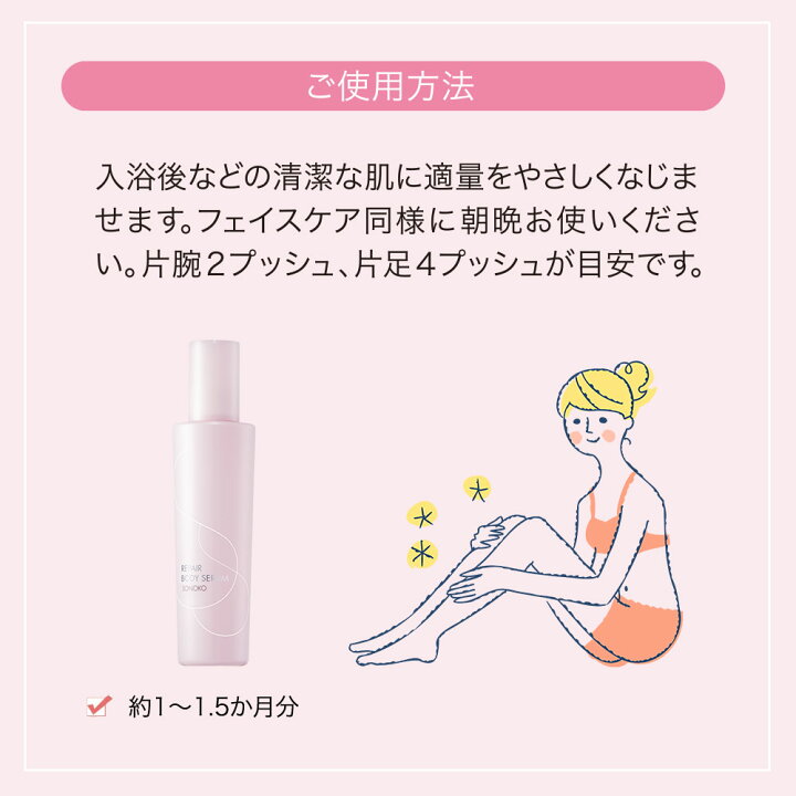 楽天市場】SONOKO リペアボディセラム 200mL 【薬用ボディ用美容液 