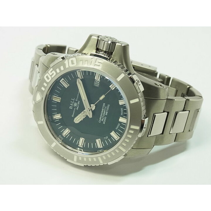 楽天市場 中古 ボールウォッチ Ball Watch エンジニア ハイドロカーボン ディープクエスト Dm3000a Scj Bk ティッケン楽天市場店