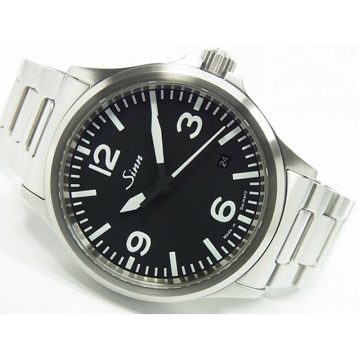 楽天市場】【中古】ジン（SINN）556.A ブラック文字盤 ブレス 正規品 