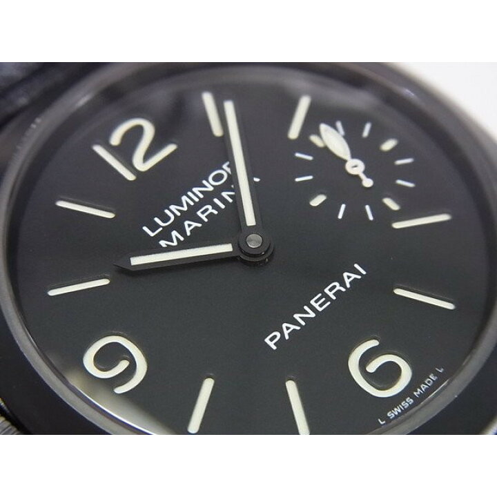 楽天市場 中古 パネライ Officine Panerai ルミノール マリーナ レフトハンド Dlc Pam 1000本限定 ティッケン楽天市場店
