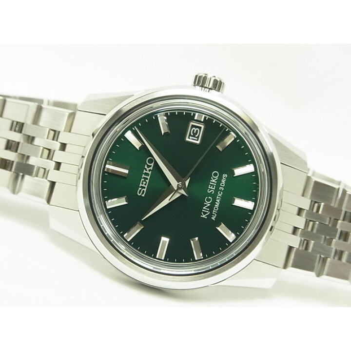 楽天市場】【中古】セイコー(SEIKO) キングセイコー 39MM グリーン文字 